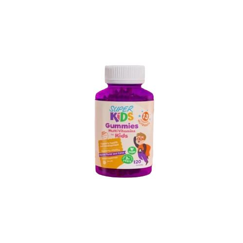 سوبر كيدز جاميز مالتي فيتامين للاطفال 120قطعة