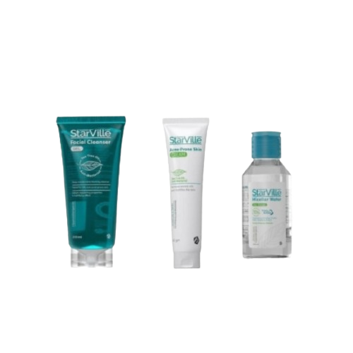 ستارفيل غسول + ميسلار + كريم للحبوب عرض