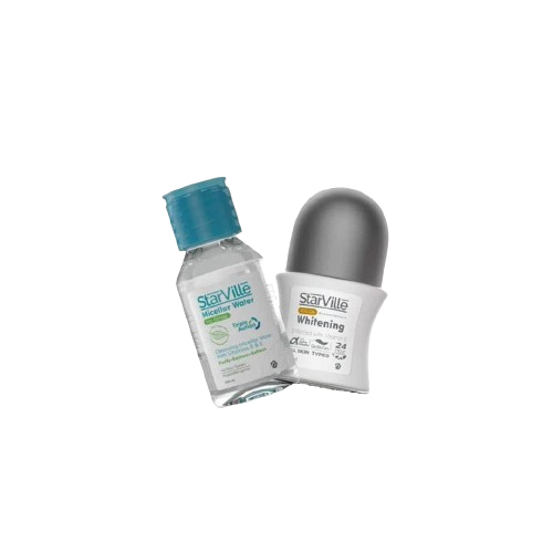 ستارفيل ماء ميسيلار 100 مل + رول اون تفتيح عرض